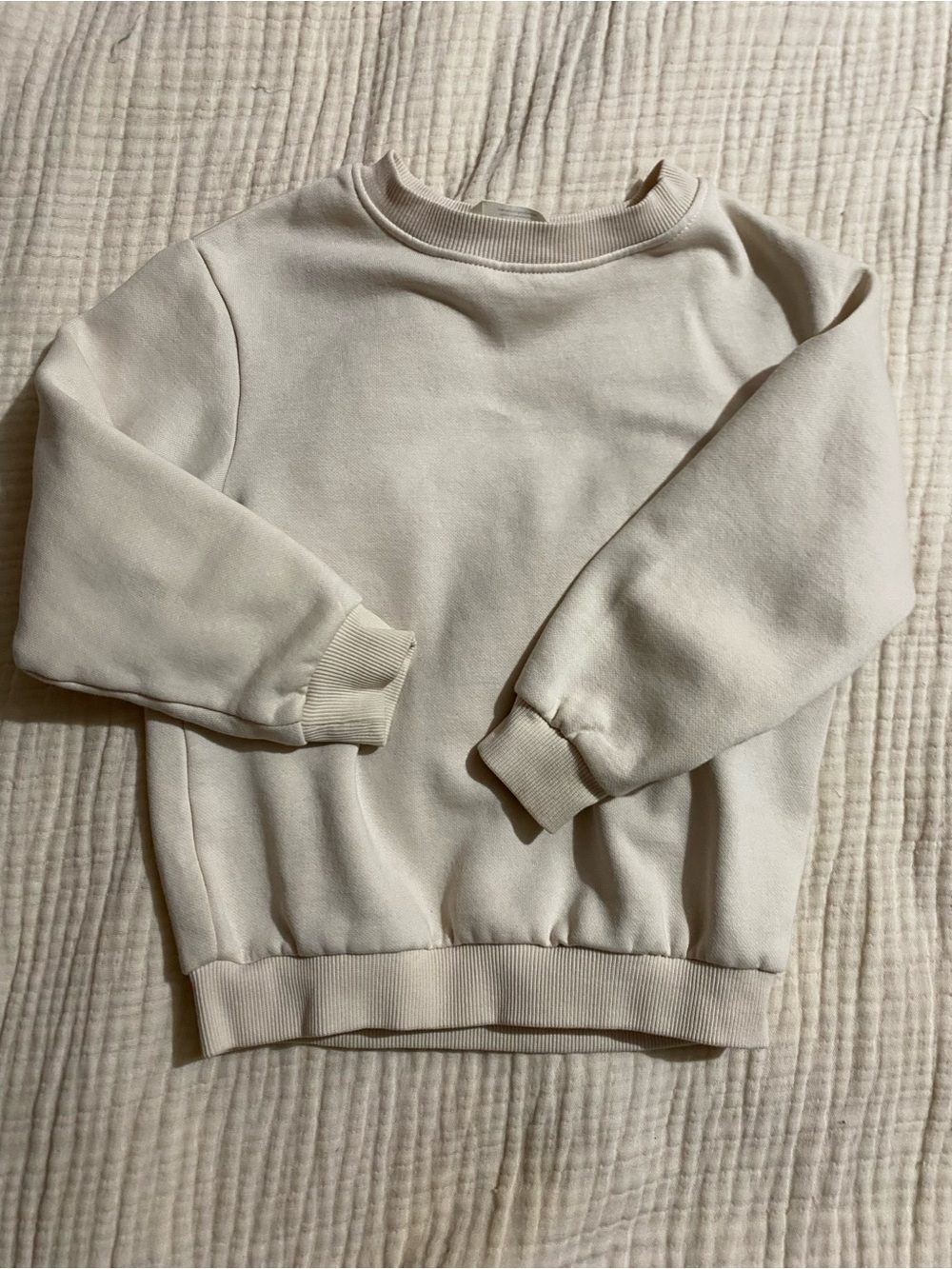 H&M kids crew neck Sweatshirt - Cream